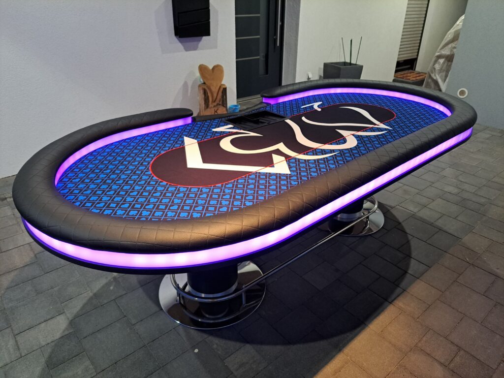 Speedcloth Pokertisch mit Muster