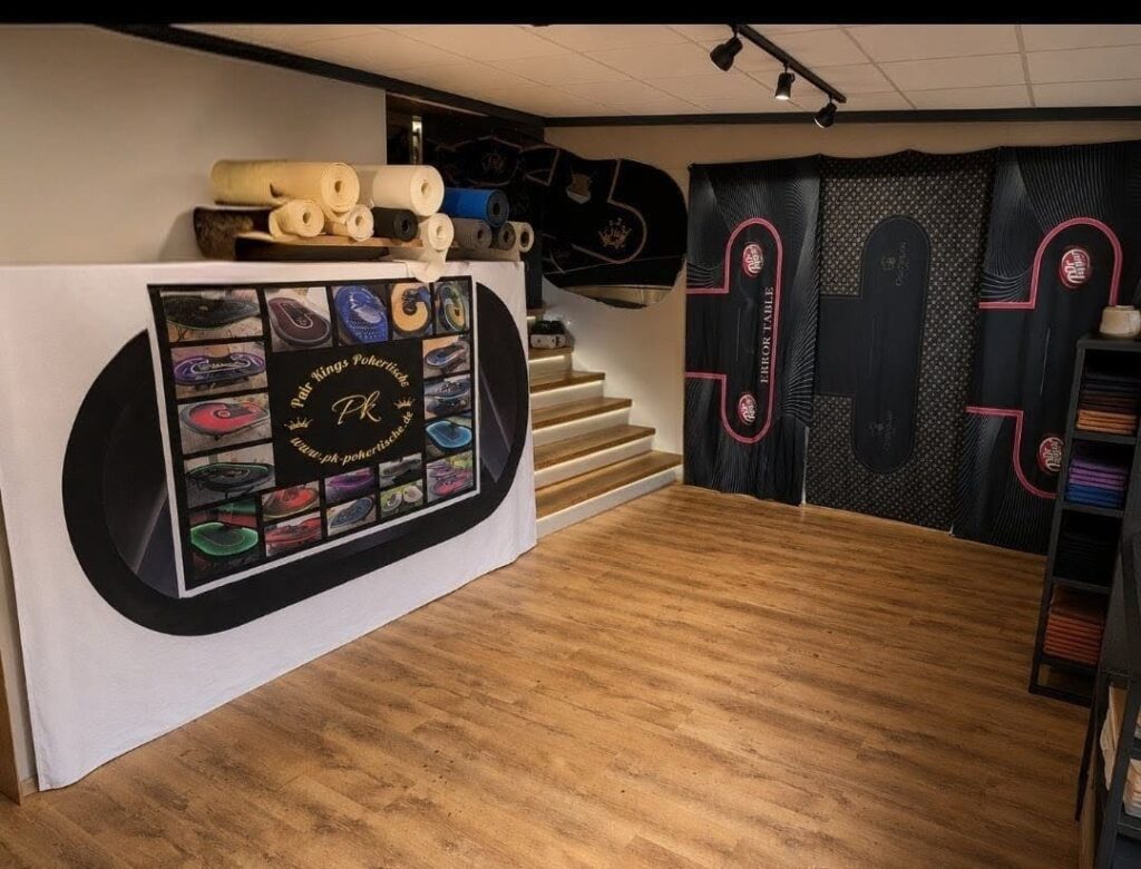 PK-Pokertische Showroom