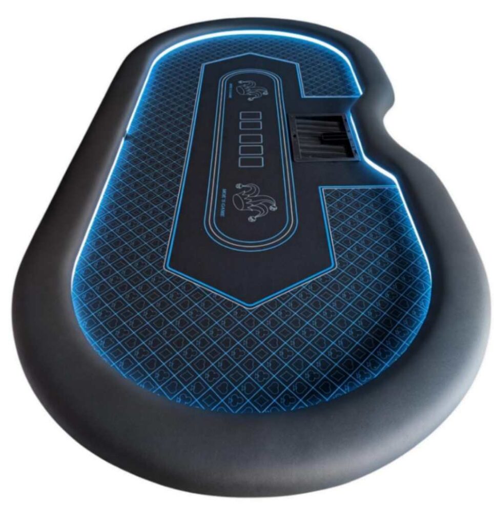 Speedcloth Pokertuch mit Eckiger betline